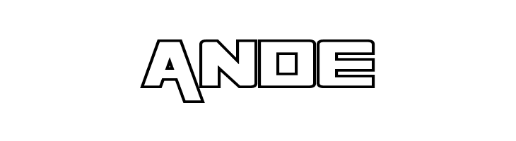 Rapier Zero Outline  Free Fonts Download