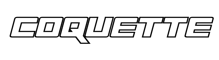 Rapier Zero Outline Italic  Free Fonts Download