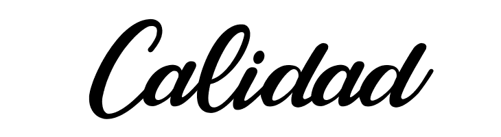 Calidad Cassandra Personal Use Regular Font