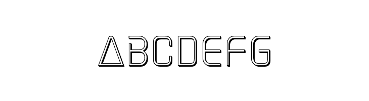 Elite Danger Outline  Free Fonts Download