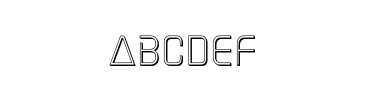 Elite Danger Outline  Free Fonts Download