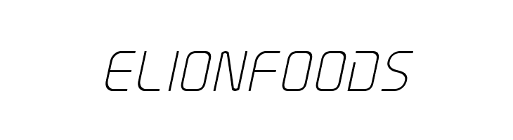 Elite Danger Italic  Free Fonts Download