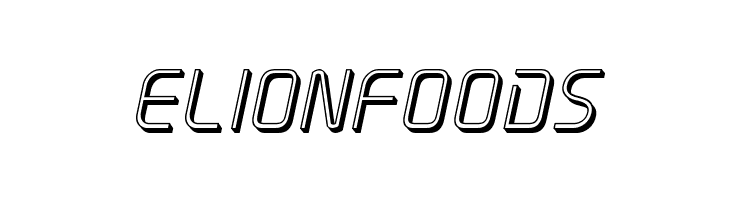 Elite Danger 3D Italic  Free Fonts Download