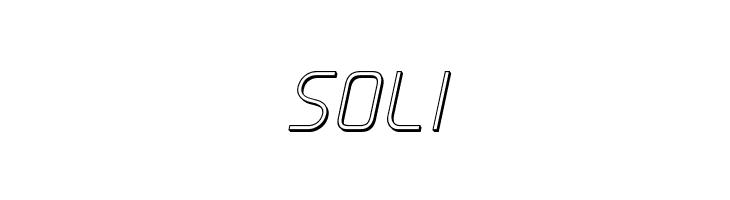 Elite Danger Outline Italic  Free Fonts Download