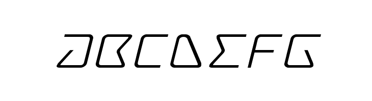 Tracer Expanded Italic  Free Fonts Download