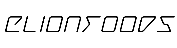 Tracer Expanded Italic  Free Fonts Download