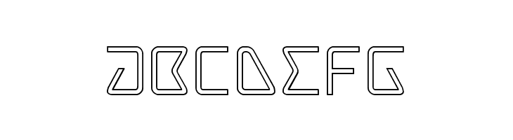 Tracer Outline  Free Fonts Download