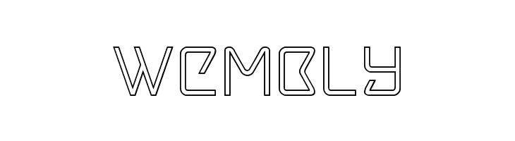 Tracer Outline  Free Fonts Download
