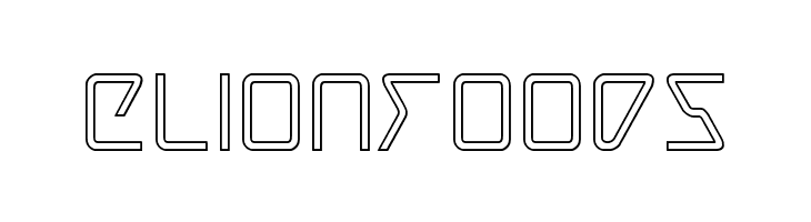 Tracer Outline  Free Fonts Download