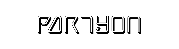 Tracer 3D  Free Fonts Download