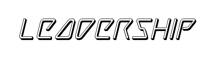 Tracer 3D Italic  Free Fonts Download