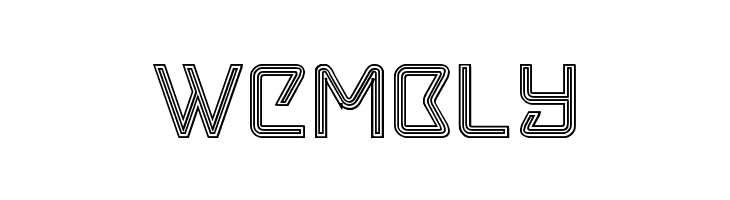Tracer Engraved  Free Fonts Download