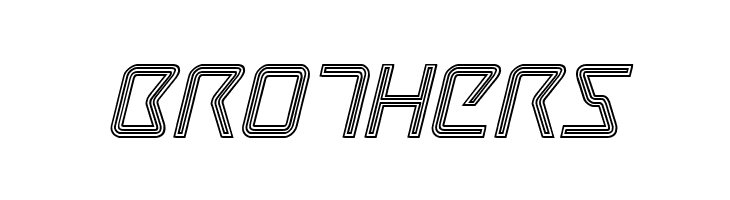 Tracer Engraved Italic  Free Fonts Download