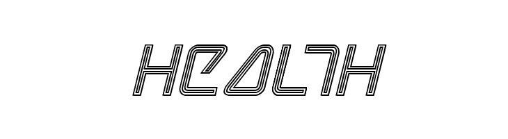 Tracer Engraved Italic  Free Fonts Download