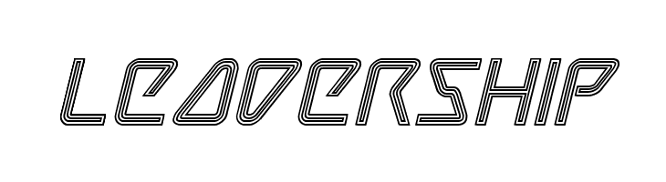 Tracer Engraved Italic  Free Fonts Download