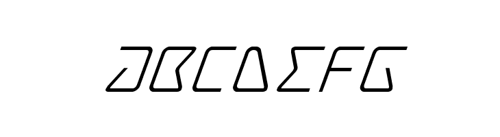 Tracer Super-Italic  Free Fonts Download