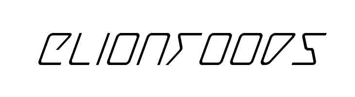 Tracer Super-Italic  Free Fonts Download