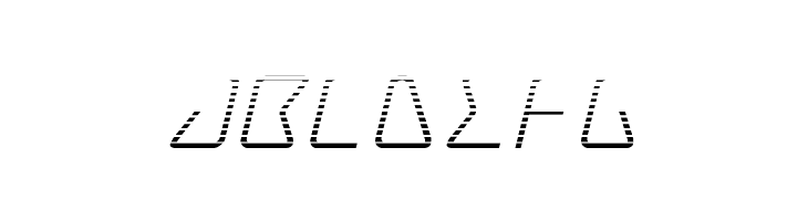 Tracer Gradient Italic  Free Fonts Download