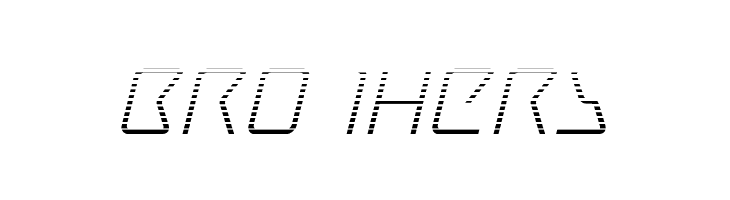 Tracer Gradient Italic  Free Fonts Download