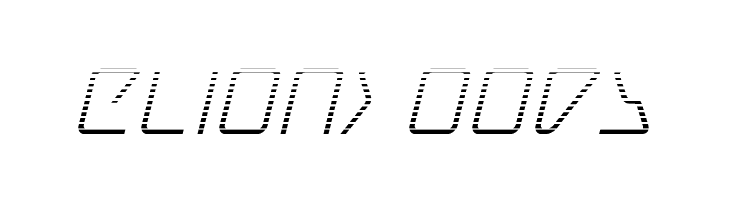 Tracer Gradient Italic  Free Fonts Download