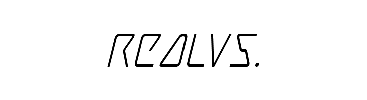 Tracer Condensed Italic  Free Fonts Download