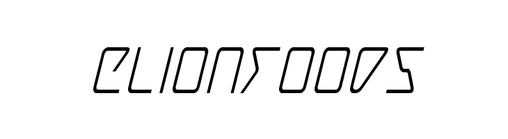 Tracer Condensed Italic  Free Fonts Download