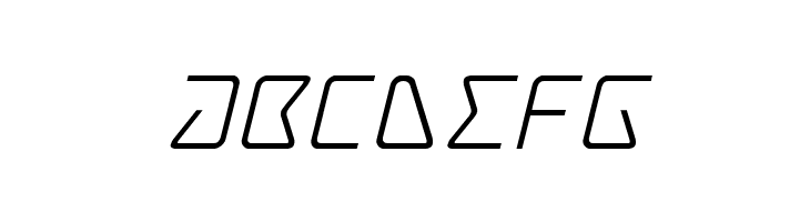 Tracer Italic  Free Fonts Download