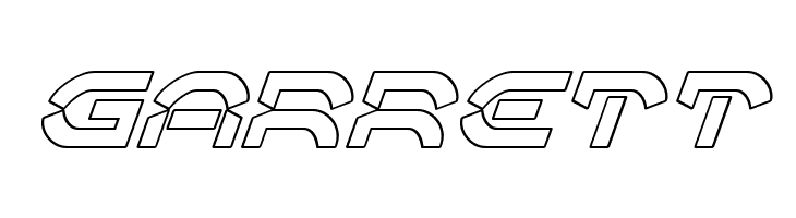 Oberon Deux Outline Italic  Free Fonts Download