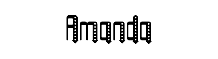 Angie Pierced  Free Fonts Download