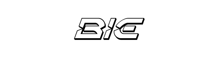 Oberon Deux 3D Italic  Free Fonts Download