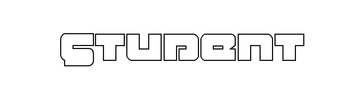 Boomstick Outline  Free Fonts Download