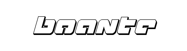 Boomstick 3D Italic  Free Fonts Download