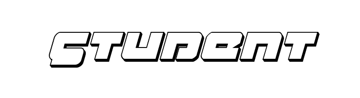 Boomstick 3D Italic  Free Fonts Download