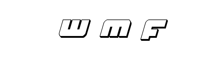 Boomstick 3D Italic  Free Fonts Download