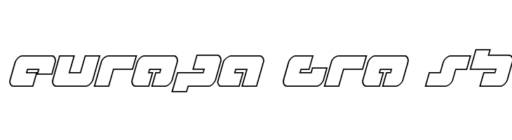 Boomstick Outline Italic  Free Fonts Download