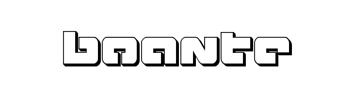 Boomstick 3D  Free Fonts Download