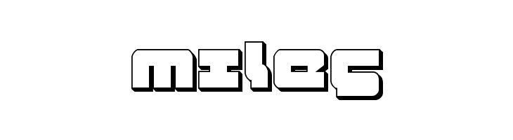 Boomstick 3D  Free Fonts Download