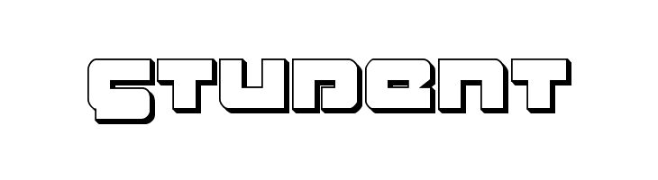 Boomstick 3D  Free Fonts Download