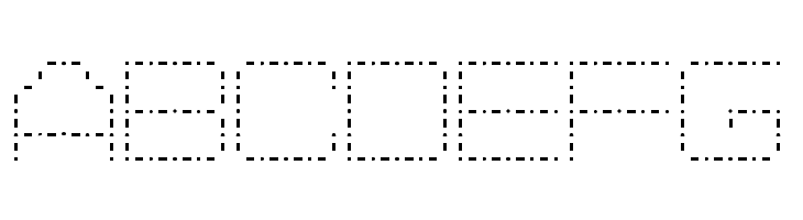 Spot Matrix  Free Fonts Download