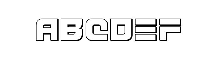 Defcon Zero Outline  Free Fonts Download