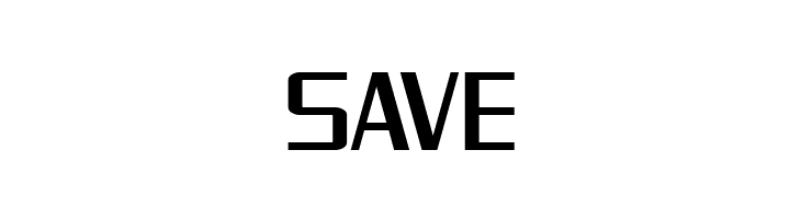 SAVE SF Proverbial Gothic Extended Font