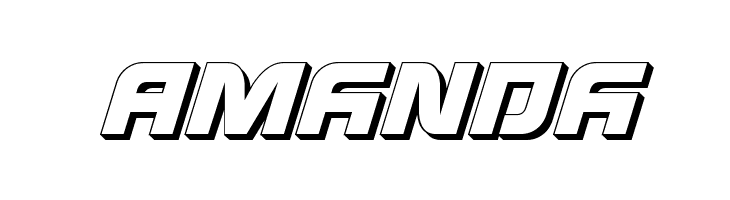 Defcon Zero 3D Italic  Free Fonts Download