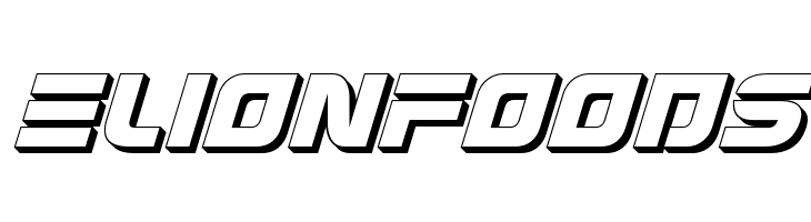 Defcon Zero 3D Italic  Free Fonts Download