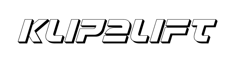 Defcon Zero 3D Italic  Free Fonts Download