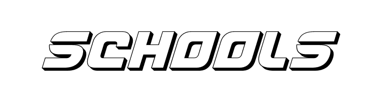Defcon Zero 3D Italic  Free Fonts Download