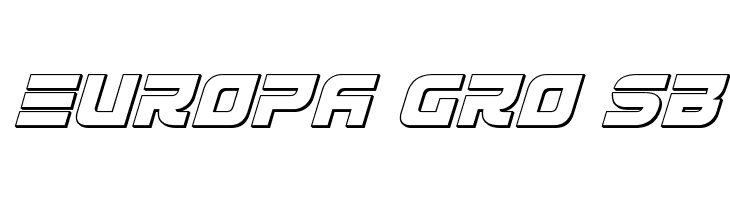 Defcon Zero Outline Italic  Free Fonts Download