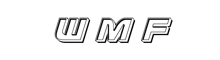 Defcon Zero Engraved Italic  Free Fonts Download
