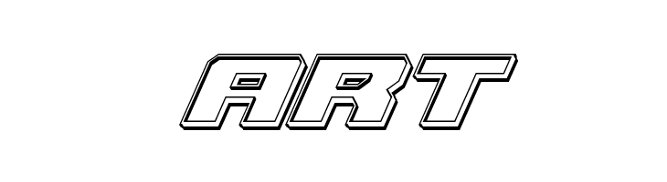 Cruiser Fortress Engraved Italic  Free Fonts Download