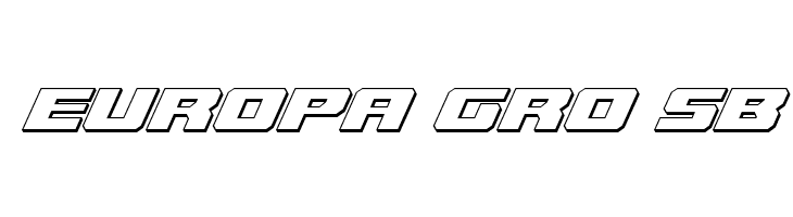 Cruiser Fortress 3D Italic  Free Fonts Download