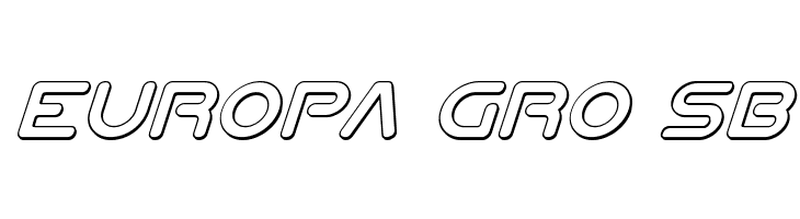 Planet N Compact 3D Italic  Free Fonts Download